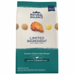 Natural Balance Limited Ingredient Chicken & Brown Rice Recipe Dry Dog Food, 12-lb