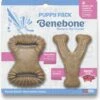 Benebone Puppy Pack Bacon Flavor Puppy Chew Toy, 2-count
