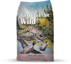 Taste Of The Wild Lowland Creek Grain-Free Dry Cat Food, 5-lb