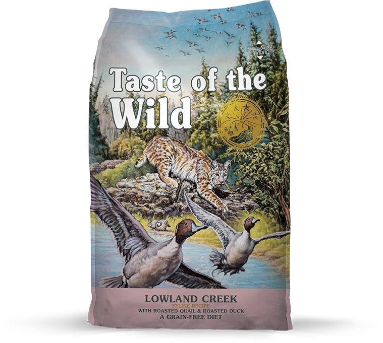Taste Of The Wild Lowland Creek Grain-Free Dry Cat Food, 5-lb 1 Taste Of The Wild Lowland Creek Grain-Free Dry Cat Food, 5-lb