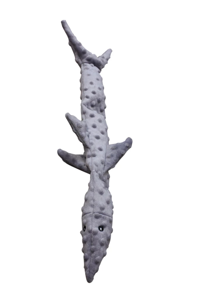 Ethical Pet Sk-inneez Extreme Triple Squeaker Shark Dog Toy, 25-in 1 Ethical Pet Sk-inneez Extreme Triple Squeaker Shark Dog Toy, 25-in