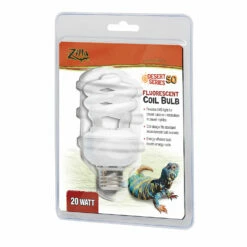 Zilla Fluorescent Coil Bulb, Desert, 20