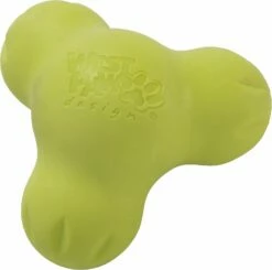 West Paw Zogoflex Small Tux Dog Toy, Granny Smith Green