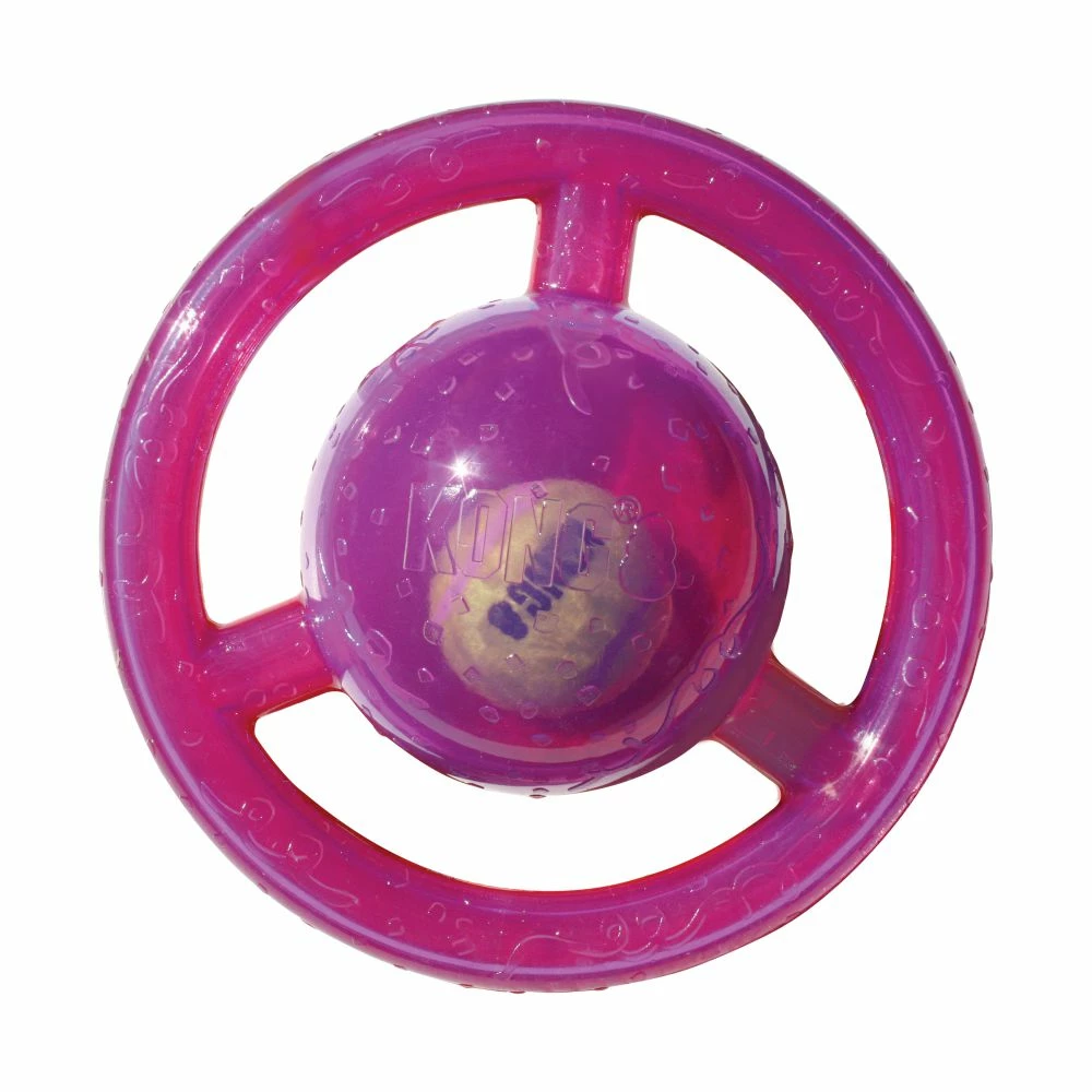KONG Jumbler Disc Dog Toy, Assorted Colors, Large/X-Large 1 KONG Jumbler Disc Dog Toy, Assorted Colors, Large/X-Large