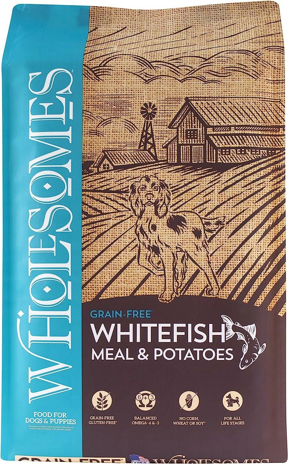 Wholesomes Whitefish Meal & Potatoes Formula Grain-Free Dry Dog Food, 35-lb 1 Wholesomes Whitefish Meal & Potatoes Formula Grain-Free Dry Dog Food, 35-lb