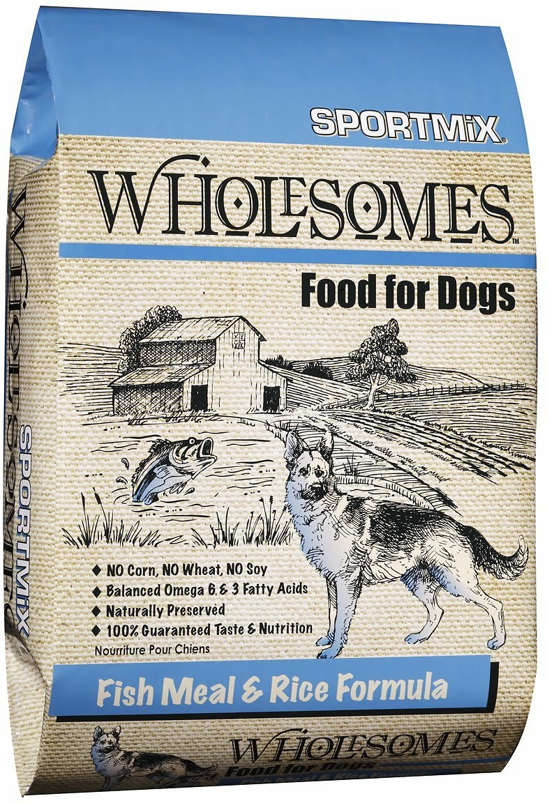 Wholesomes With Fish Meal & Rice Formula Adult Dry Dog Food, 40-lb 1 Wholesomes With Fish Meal & Rice Formula Adult Dry Dog Food, 40-lb