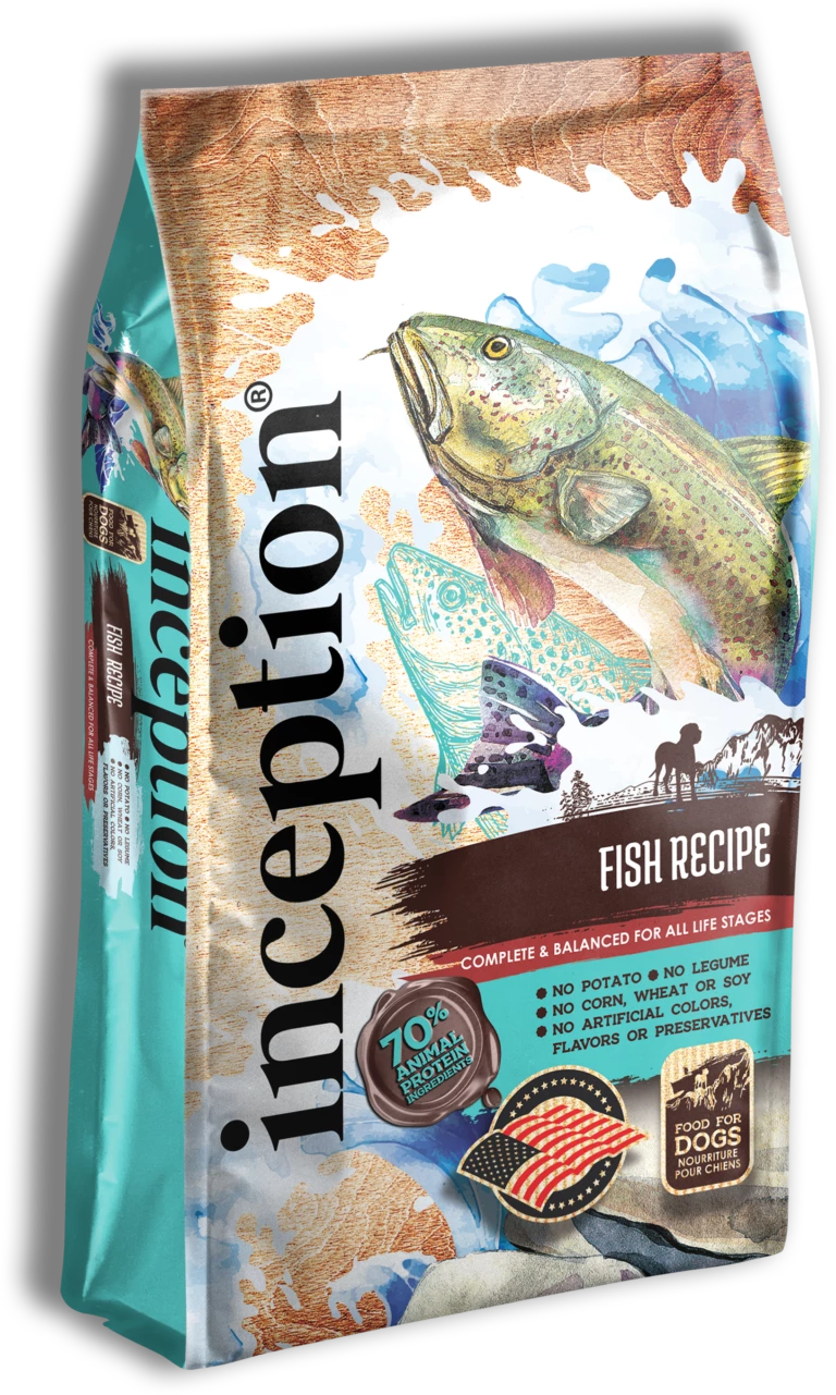 Inception Fish Recipe Whole Grain Dry Dog Food, 4-lb 1 Inception Fish Recipe Whole Grain Dry Dog Food, 4-lb