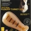 Starmark Treat Ringer FlexGrip Turkey Leg Dog Toy, Medium