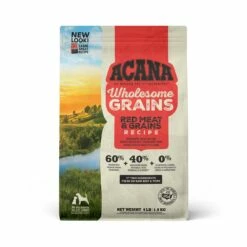 ACANA Wholesome Grains Red Meat & Grains Dry Dog Food, 4-lb