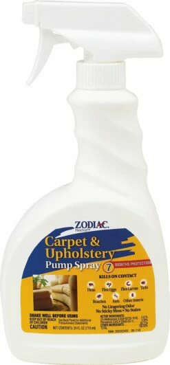 Zodiac Carpet & Upholstery Flea & Tick Spray, 24-oz