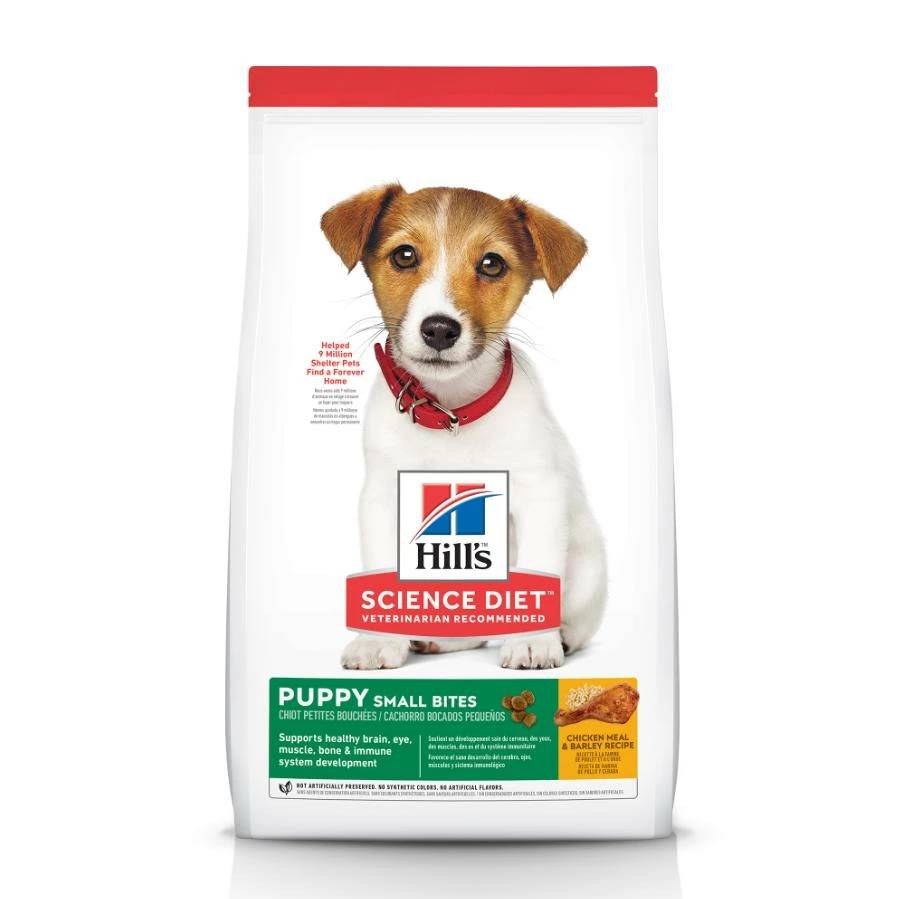 Hill's Science Diet Puppy Small Bites Chicken Meal & Barley Dry Dog Food, 4.5-lb 1 Hill's Science Diet Puppy Small Bites Chicken Meal & Barley Dry Dog Food, 4.5-lb