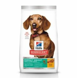Hill's Science Diet Adult Small & Mini Perfect Weight Chicken Dry Dog Food, 4-lb