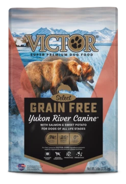 Victor Yukon River Salmon & Sweet Potato Grain-Free Dry Dog Food, 5-lb