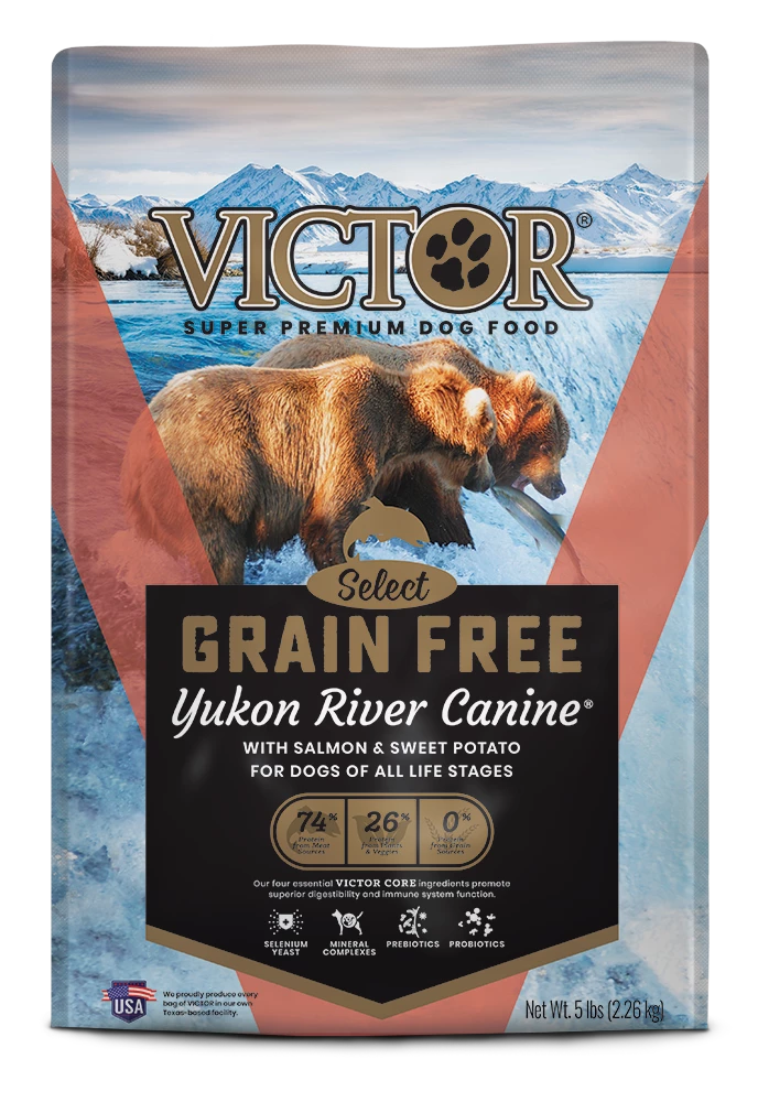 Victor Yukon River Salmon & Sweet Potato Grain-Free Dry Dog Food, 5-lb 1 Victor Yukon River Salmon & Sweet Potato Grain-Free Dry Dog Food, 5-lb