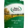 NutriSource Turkey & Rice Recipe With Wholesome Grains Dry Dog Food, 5-lb