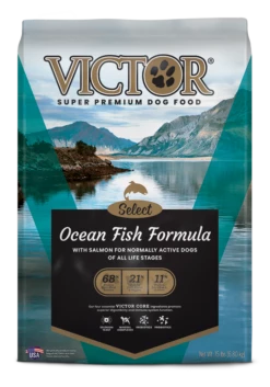 Victor Ocean Fish Formula With Alaskan Salmon Dry Dog Food, 5-lb